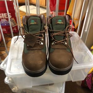 Timberland field boots (beef and broccoli)